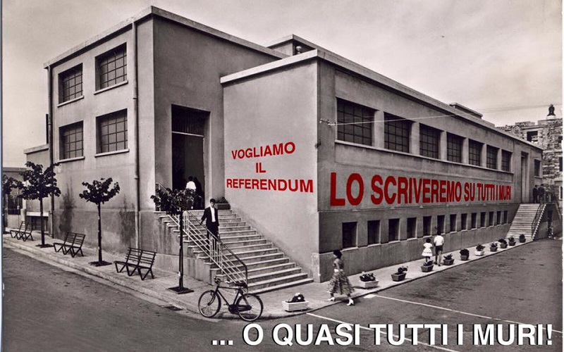 La foto postata dal Sindaco Succu sul suo profilo 