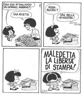 Mafalda e la Libertà (vigilata), da Acmos.net 